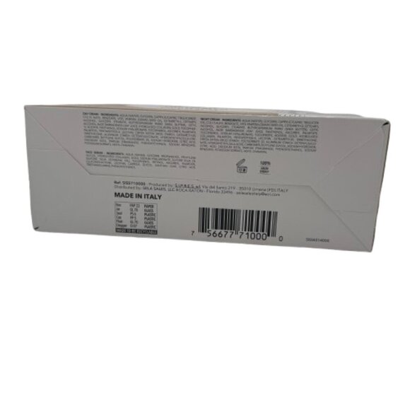 3 Pack DELFANTI ANTI AGING COLLAGEN 24K HA Day Cream + Night Cream + Face Serum - Picture 4 of 5